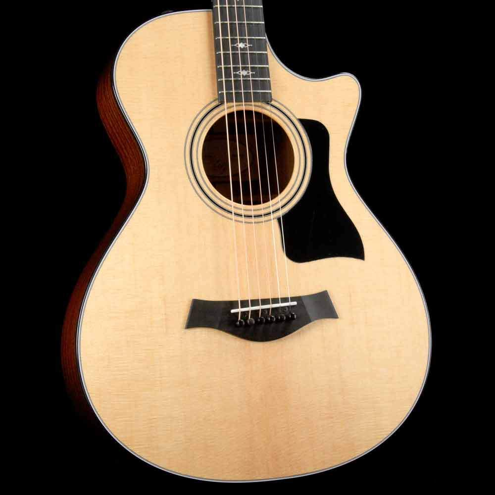 Taylor 312ce 12-Fret Grand Concert Acoustic-Electric Natural — 1