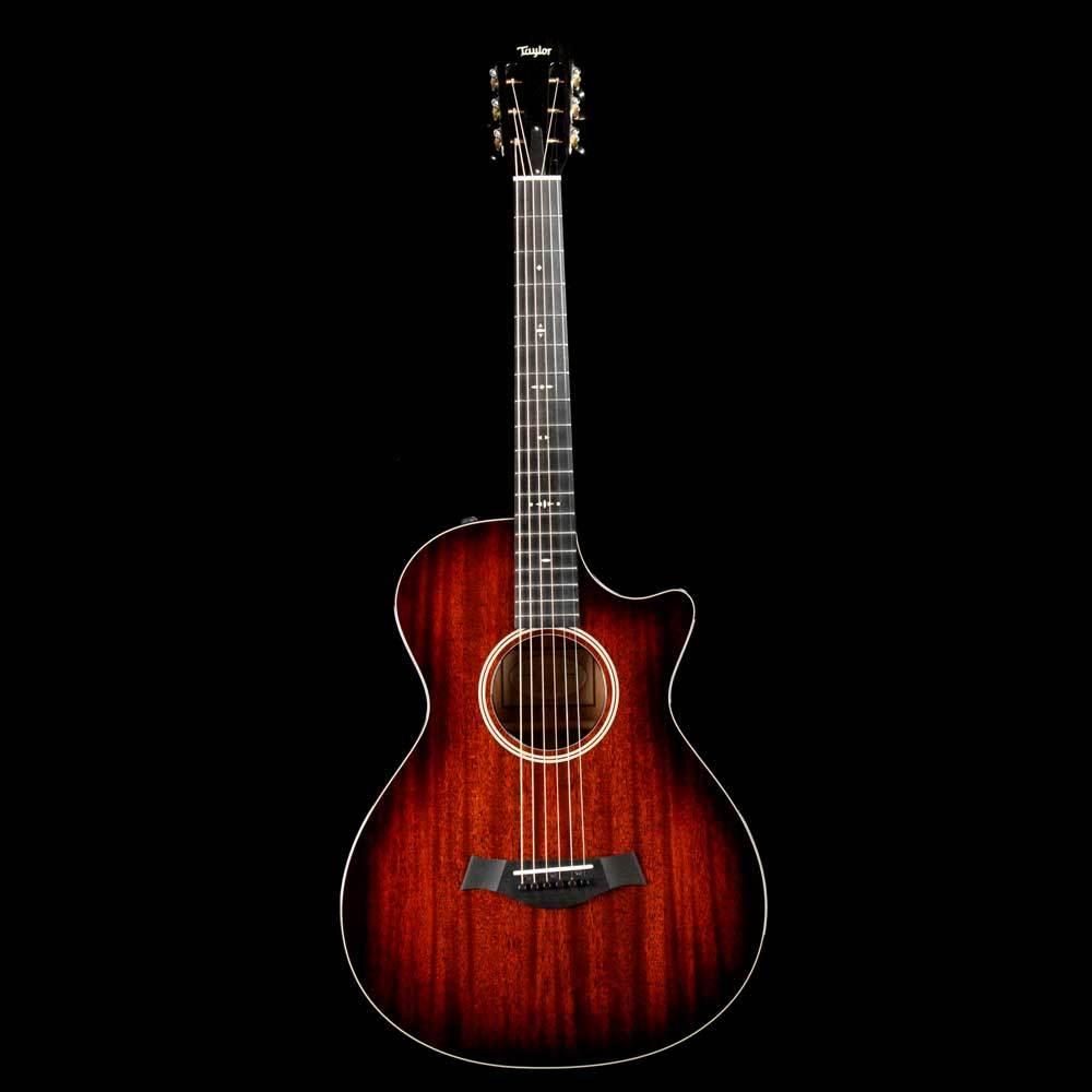 Taylor 522ce 12-Fret Grand Concert Acoustic-Electric Shaded Edgeburst — 2