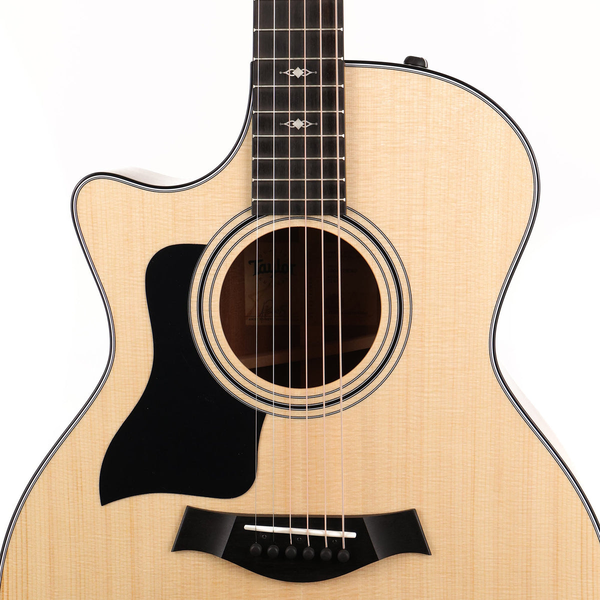 Taylor 314ce V-Class Left-Handed Grand Auditorium Acoustic-Electric Natural — 6