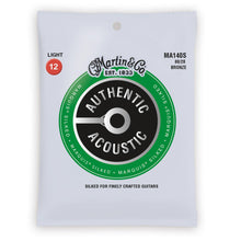 Martin Authentic Acoustic Marquis Silked 80/20 Bronze Acoustic Strings (Light 12-54)