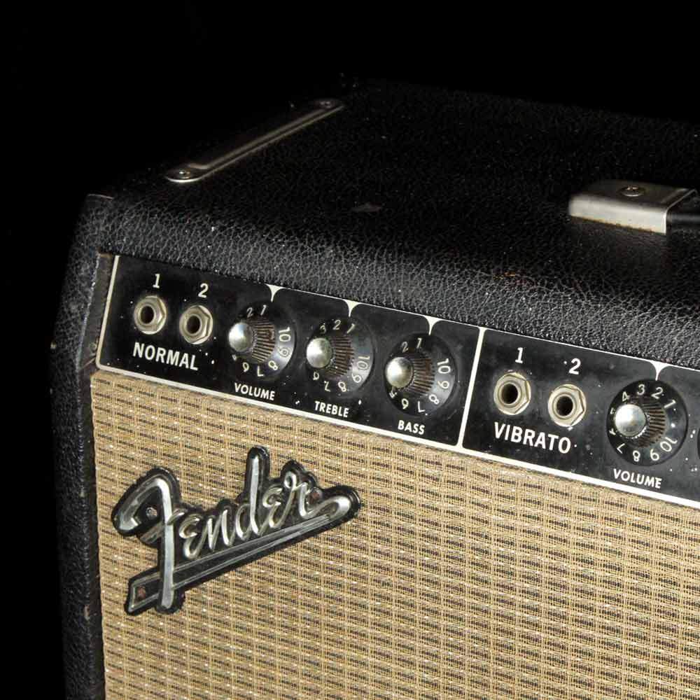 Fender Deluxe Reverb Blackface Combo Amplifier 1965 — 2