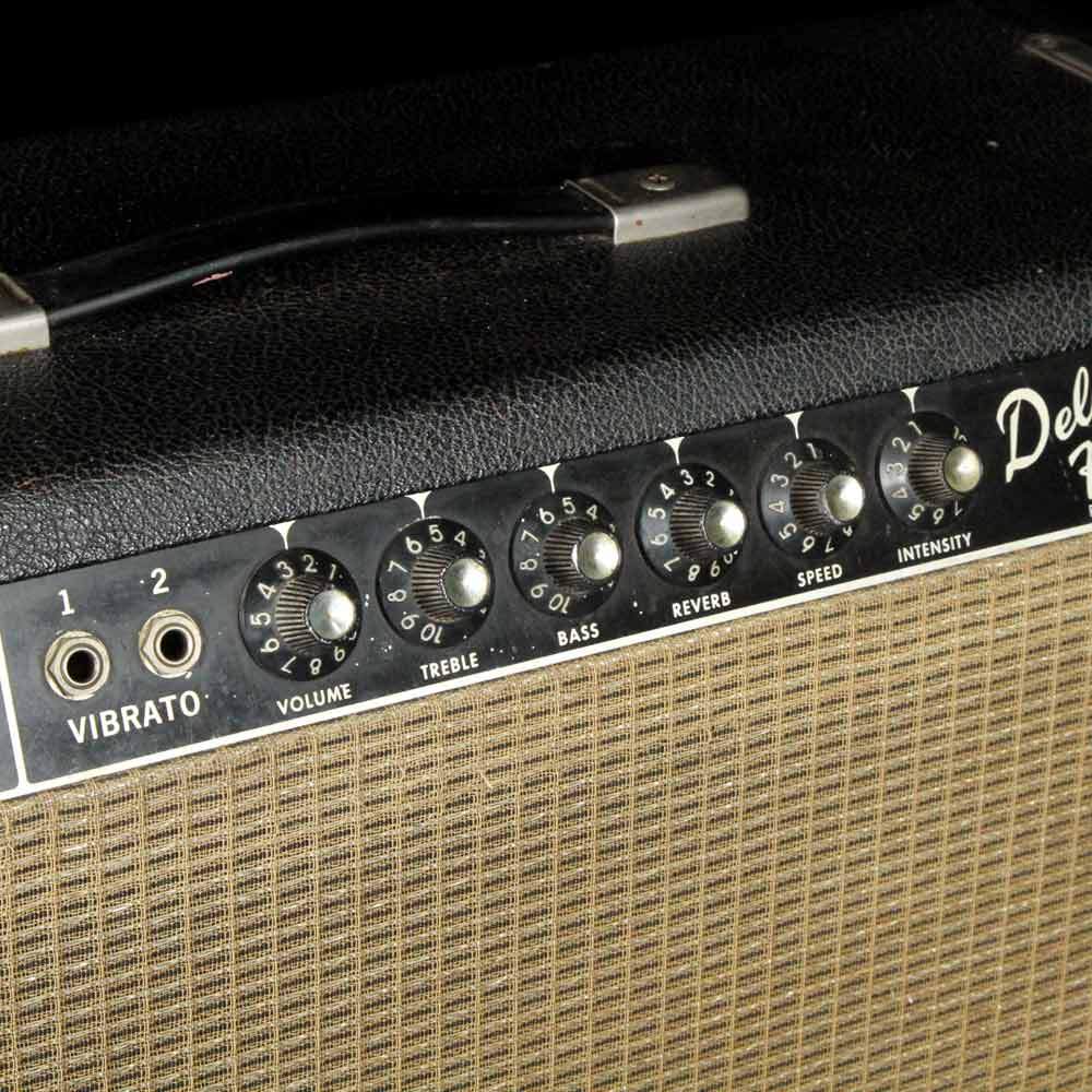 Fender Deluxe Reverb Blackface Combo Amplifier 1965 — 3