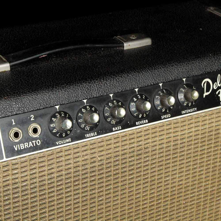 Fender Deluxe Reverb Blackface Combo Amplifier 1965