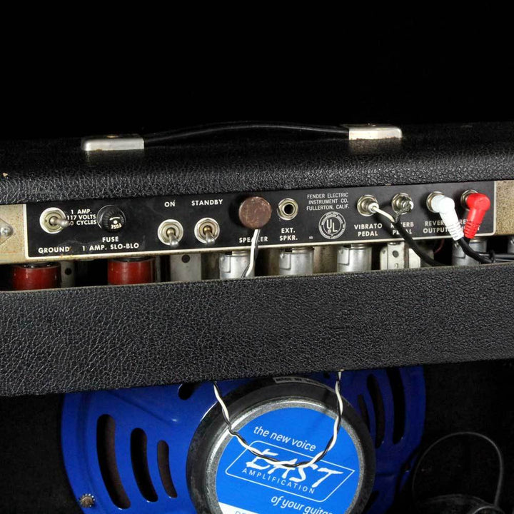 Fender Deluxe Reverb Blackface Combo Amplifier 1965