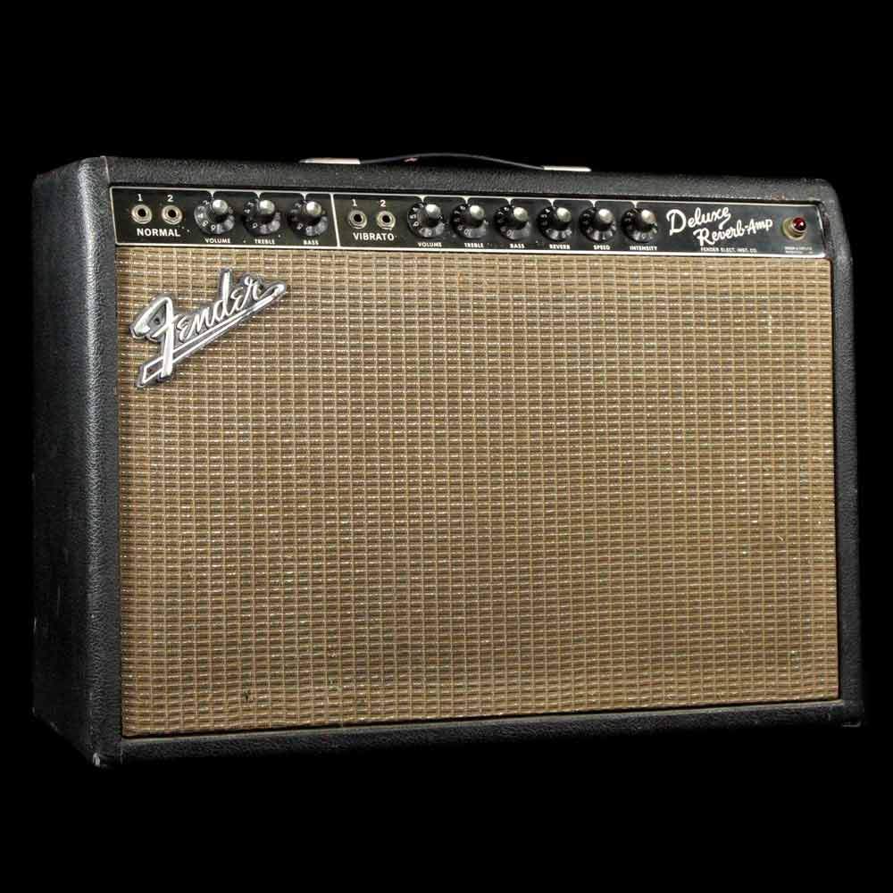 Fender Deluxe Reverb Blackface Combo Amplifier 1965 — 1
