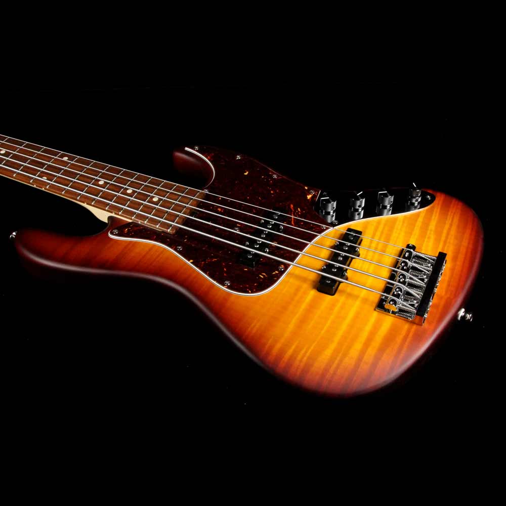 Sadowsky NYC 5-21 Deluxe 5-String Bass Satin Caramel Burst — 7