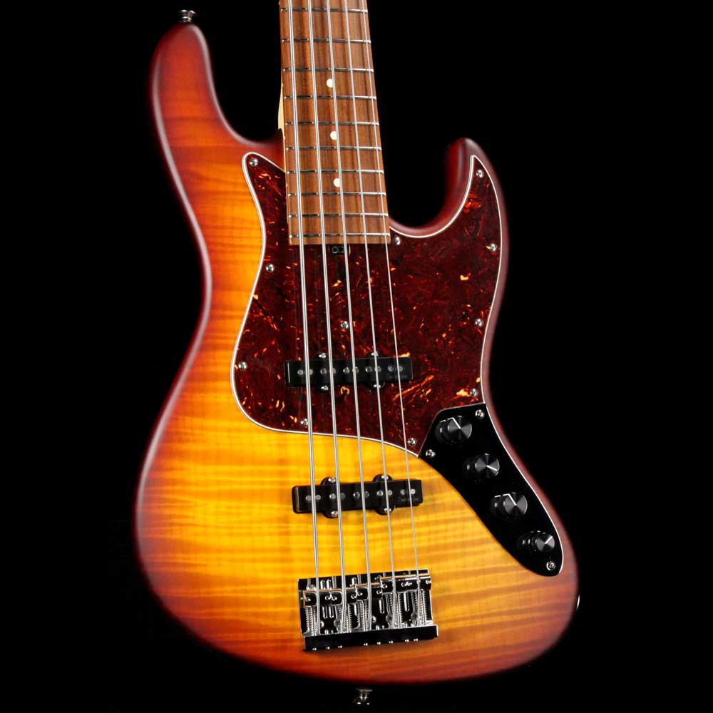 Sadowsky NYC 5-21 Deluxe 5-String Bass Satin Caramel Burst — 1