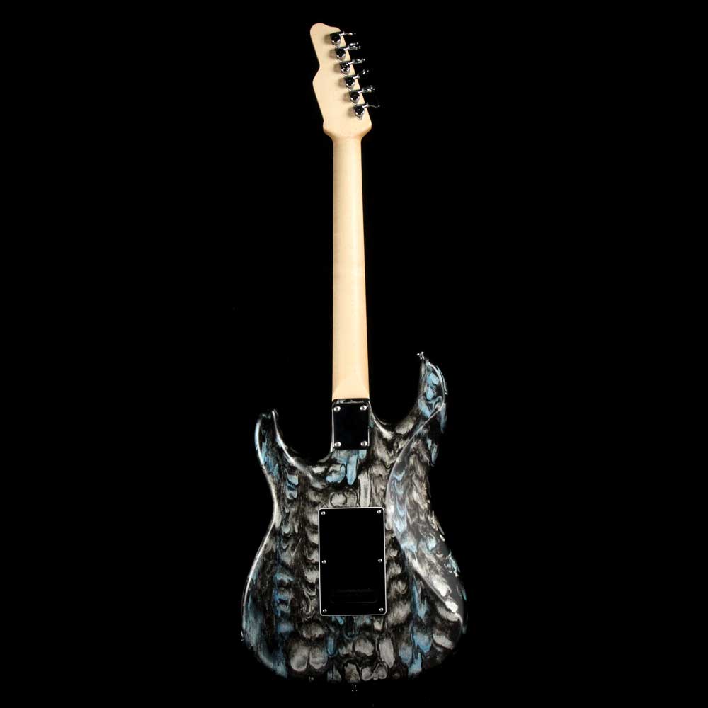 James Tyler Guitars Classic Made in Japan Schmear Blue and Black — 3