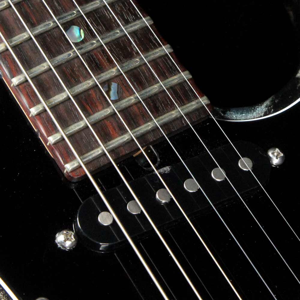 James Tyler Guitars Classic Made in Japan Schmear Blue and Black — 8