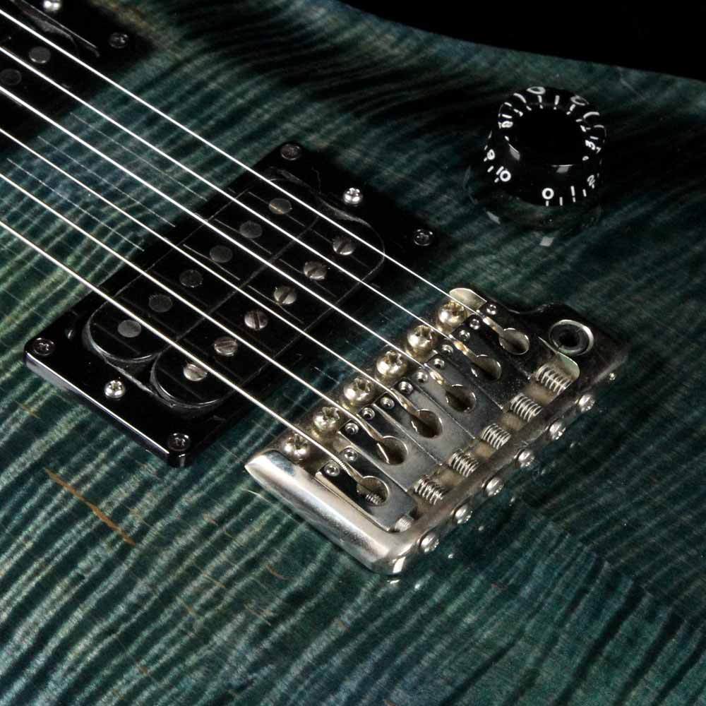 PRS Custom 24 10-Top See-Through Green 1986 — 9