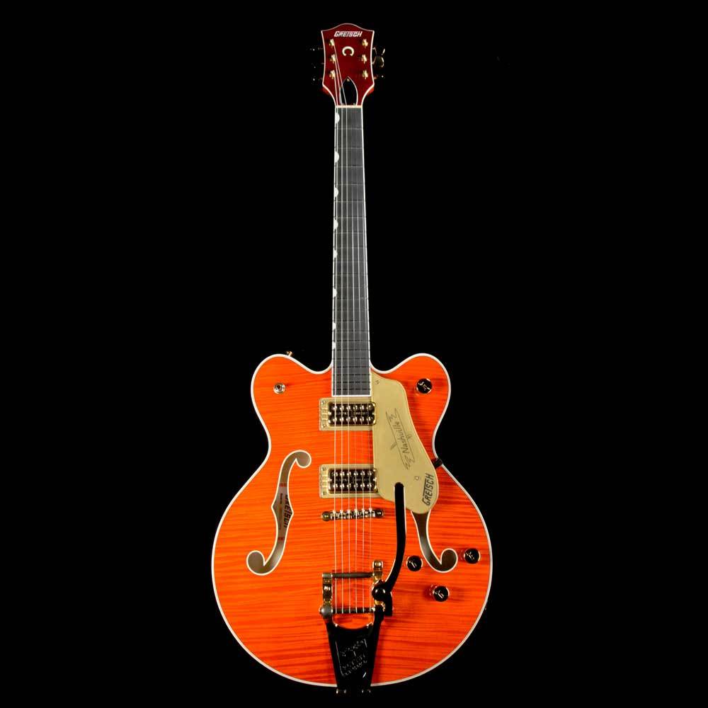 Gretsch G6620TFM Players Edition Nashville with Bigsby Orange Stain — 2