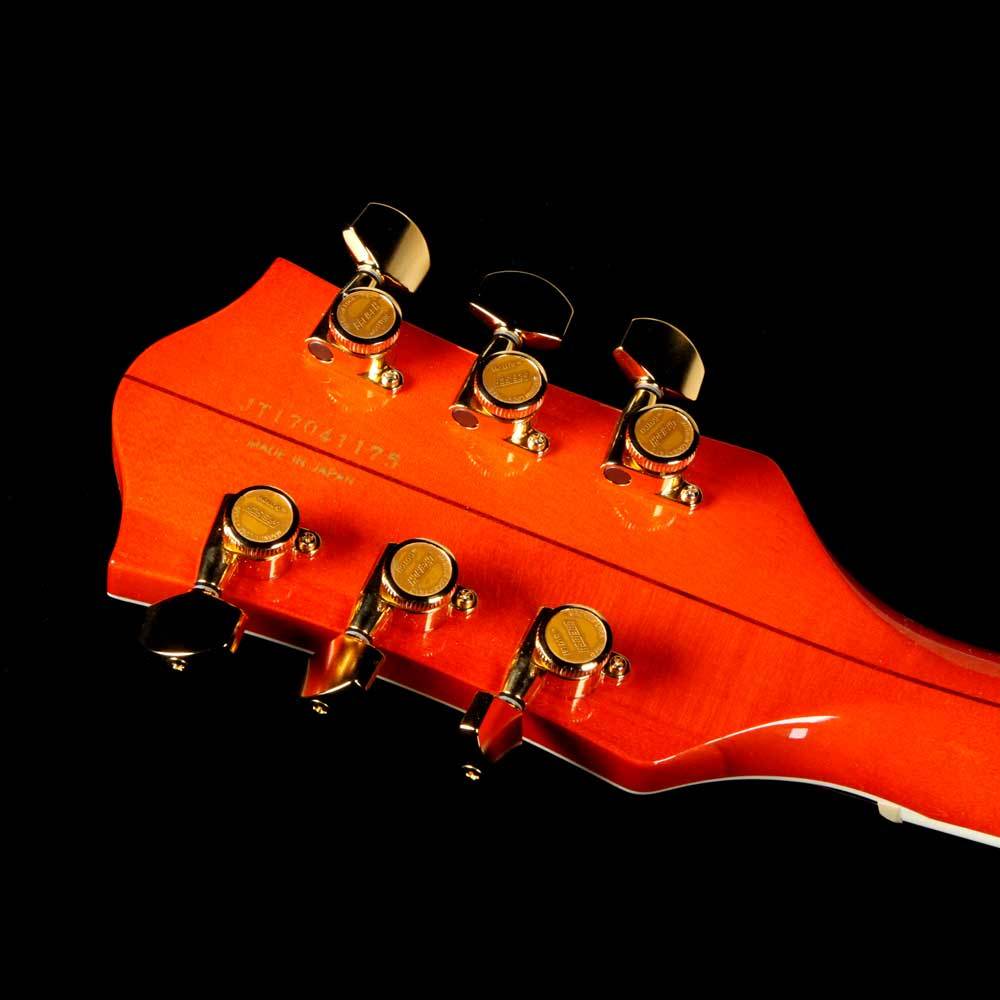 Gretsch G6620TFM Players Edition Nashville with Bigsby Orange Stain — 5