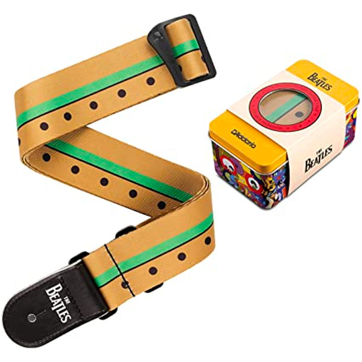 Planet Waves Yellow Submarine 50th Anniversary Guitar Strap with Tin - George