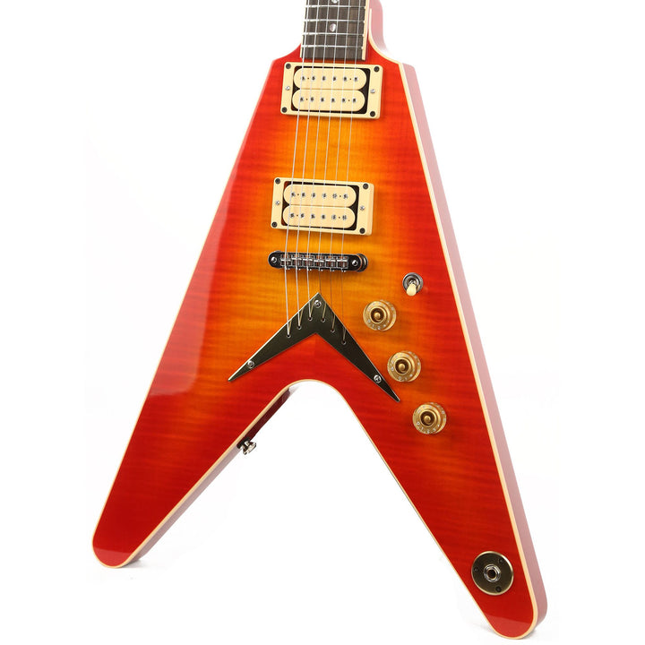 Dean USA V 1977 Limited Run Trans Cherryburst