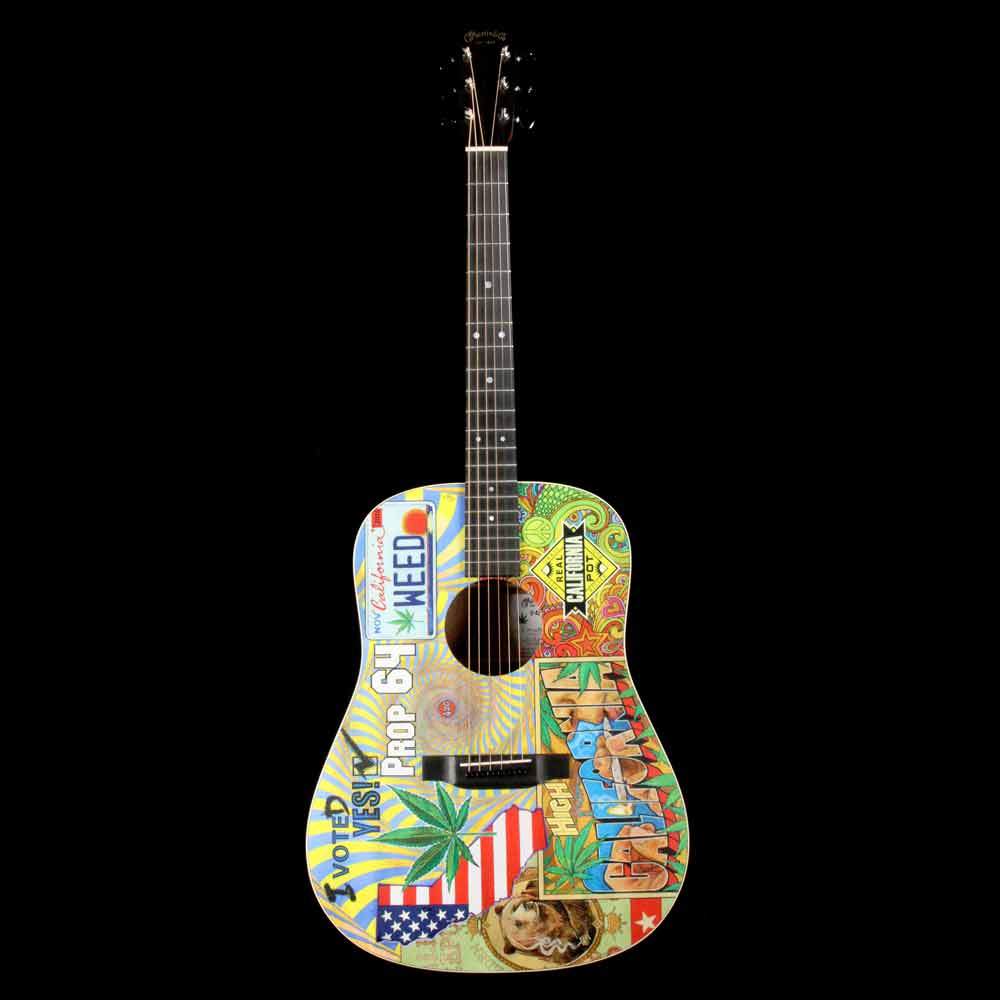 Martin D-420 Acoustic with Graphic by Robert Goetzl — 2