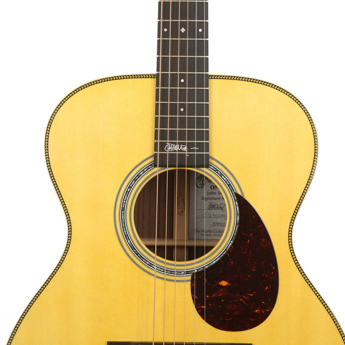 Martin OMJM John Mayer Signature Edition Acoustic Natural — 6