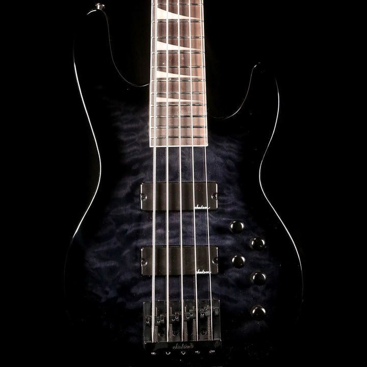 Jackson JS3VQ Concert 5-String Bass Transparent Black