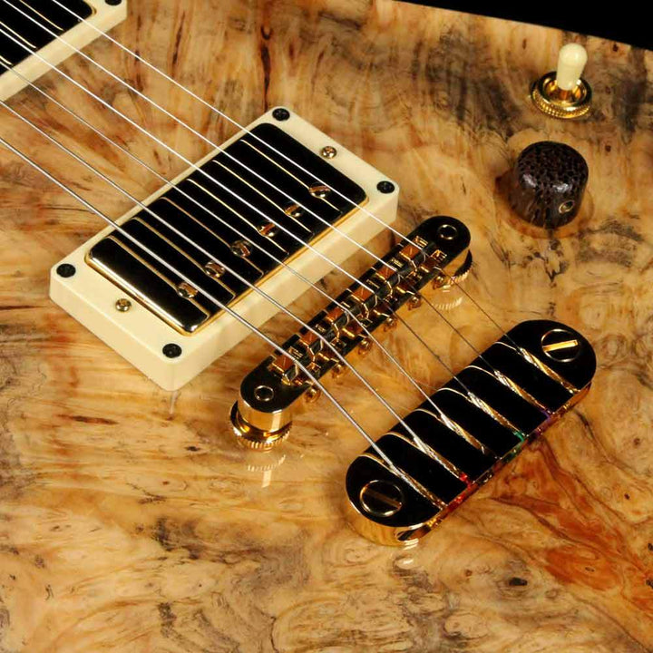 Dean USA Icon Exotic Buckeye Burl Natural