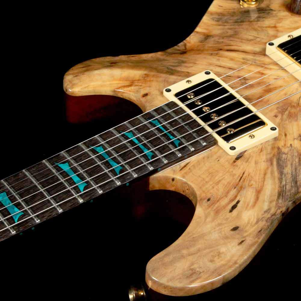 Dean USA Icon Exotic Buckeye Burl Natural — 10