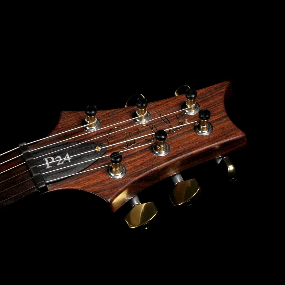 PRS P24 Trem Wood Library Gray Black Fade 2014 — 4