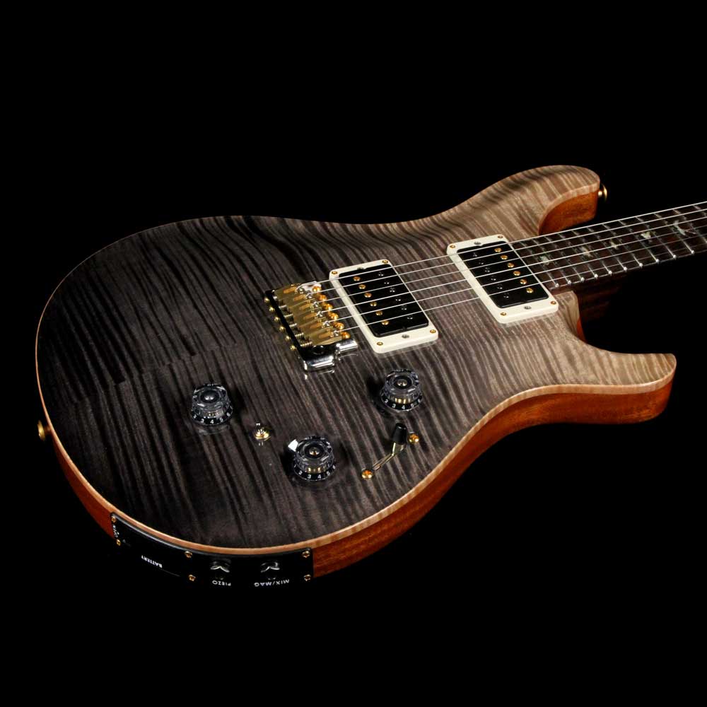 PRS P24 Trem Wood Library Gray Black Fade 2014 — 8