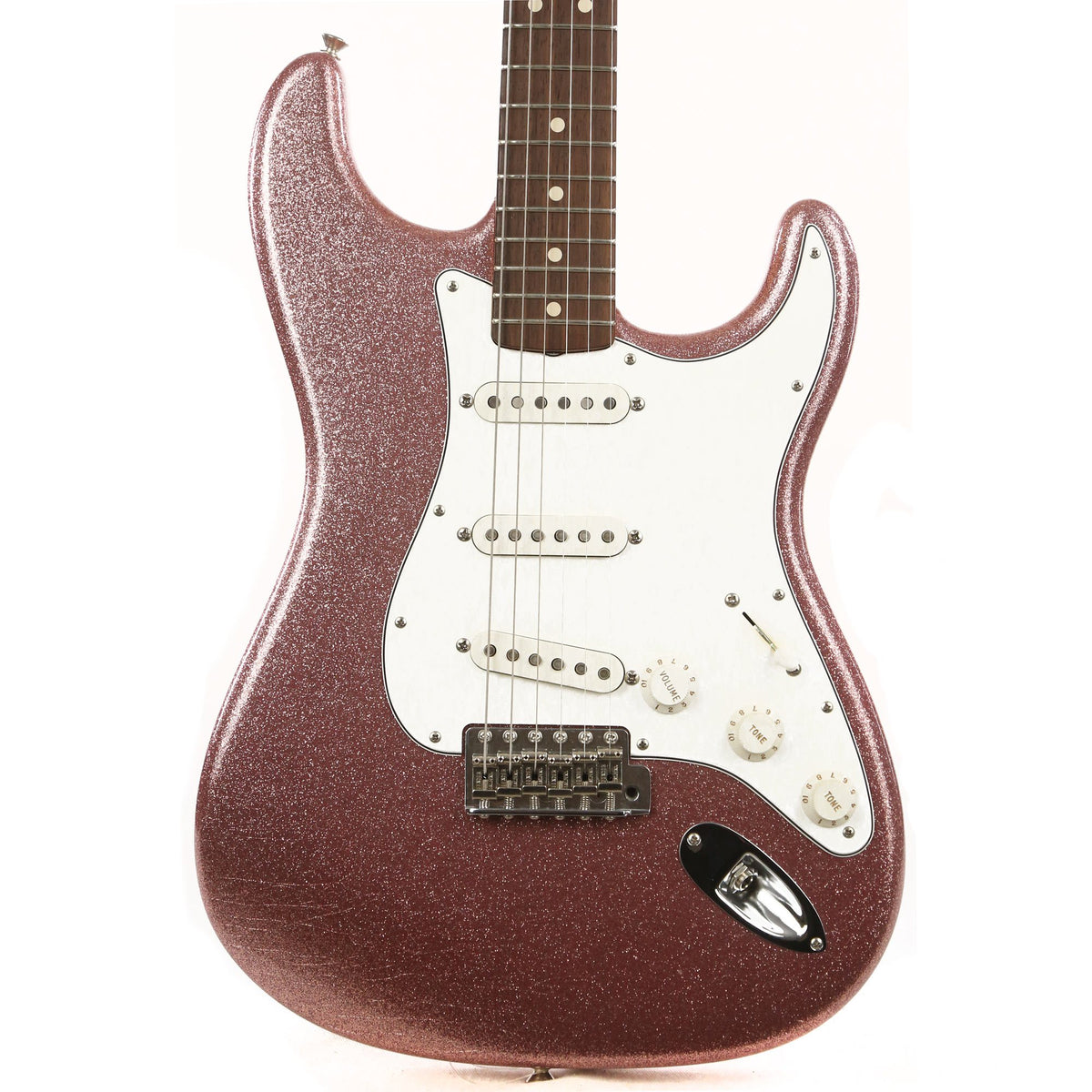 Fender Custom Shop L-Series '64 Stratocaster Closet Classic Burgundy Mist Sparkle — 1