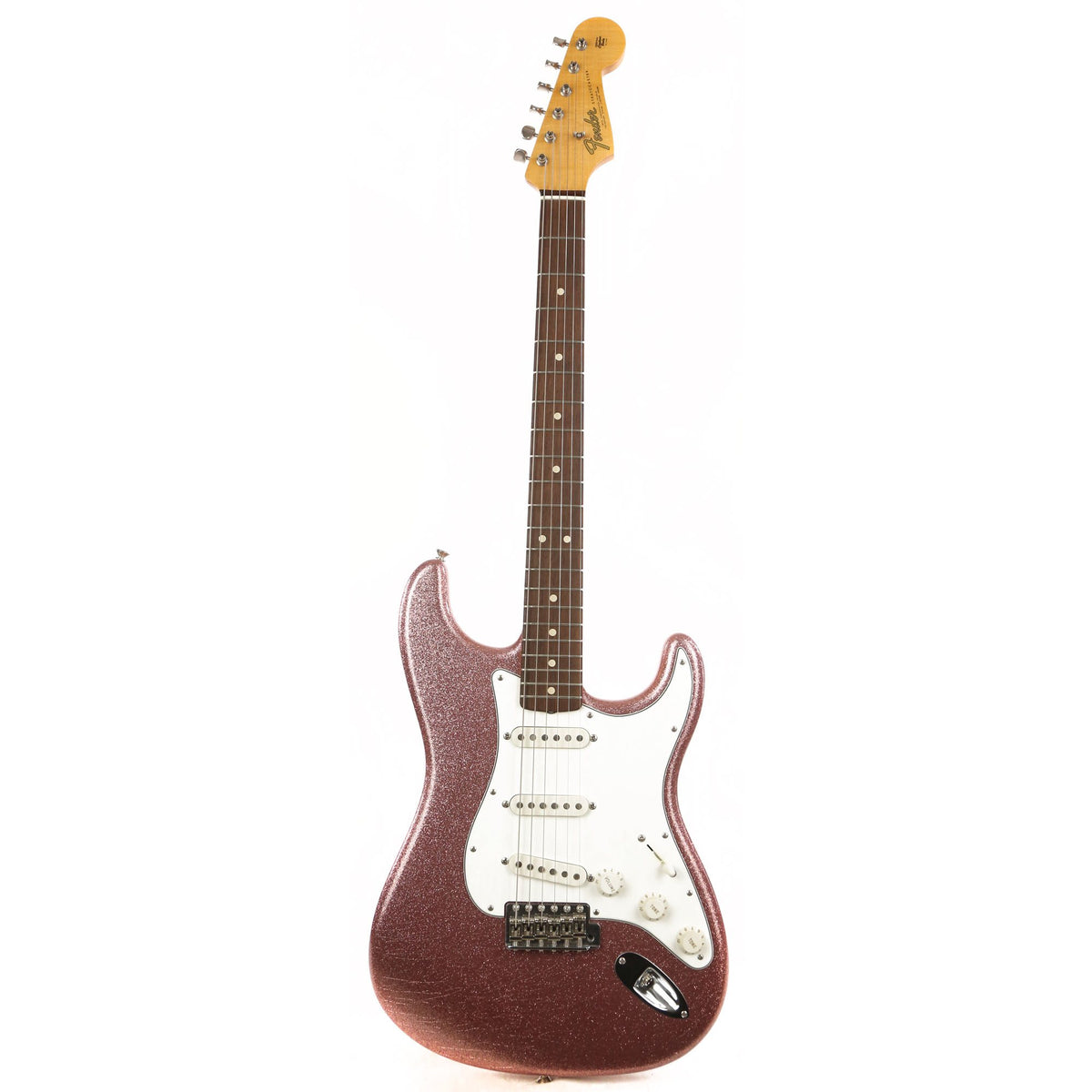 Fender Custom Shop L-Series '64 Stratocaster Closet Classic Burgundy Mist Sparkle — 2