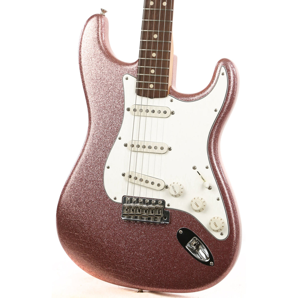 Fender Custom Shop L-Series '64 Stratocaster Closet Classic Burgundy Mist Sparkle — 6