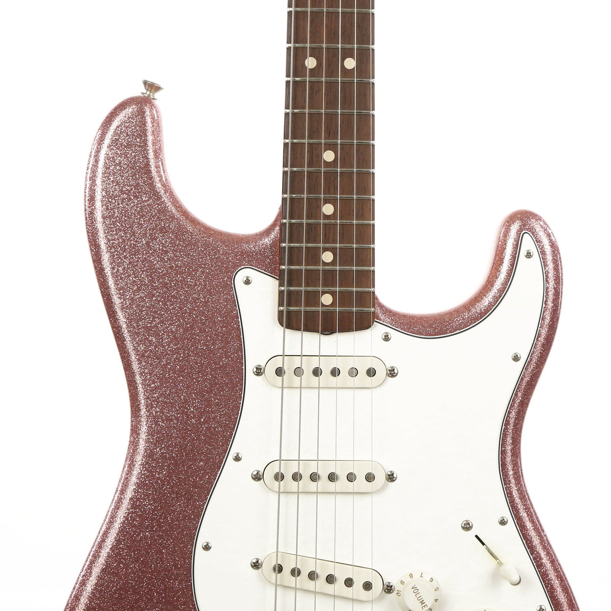 Fender Custom Shop L-Series '64 Stratocaster Closet Classic Burgundy Mist Sparkle — 7