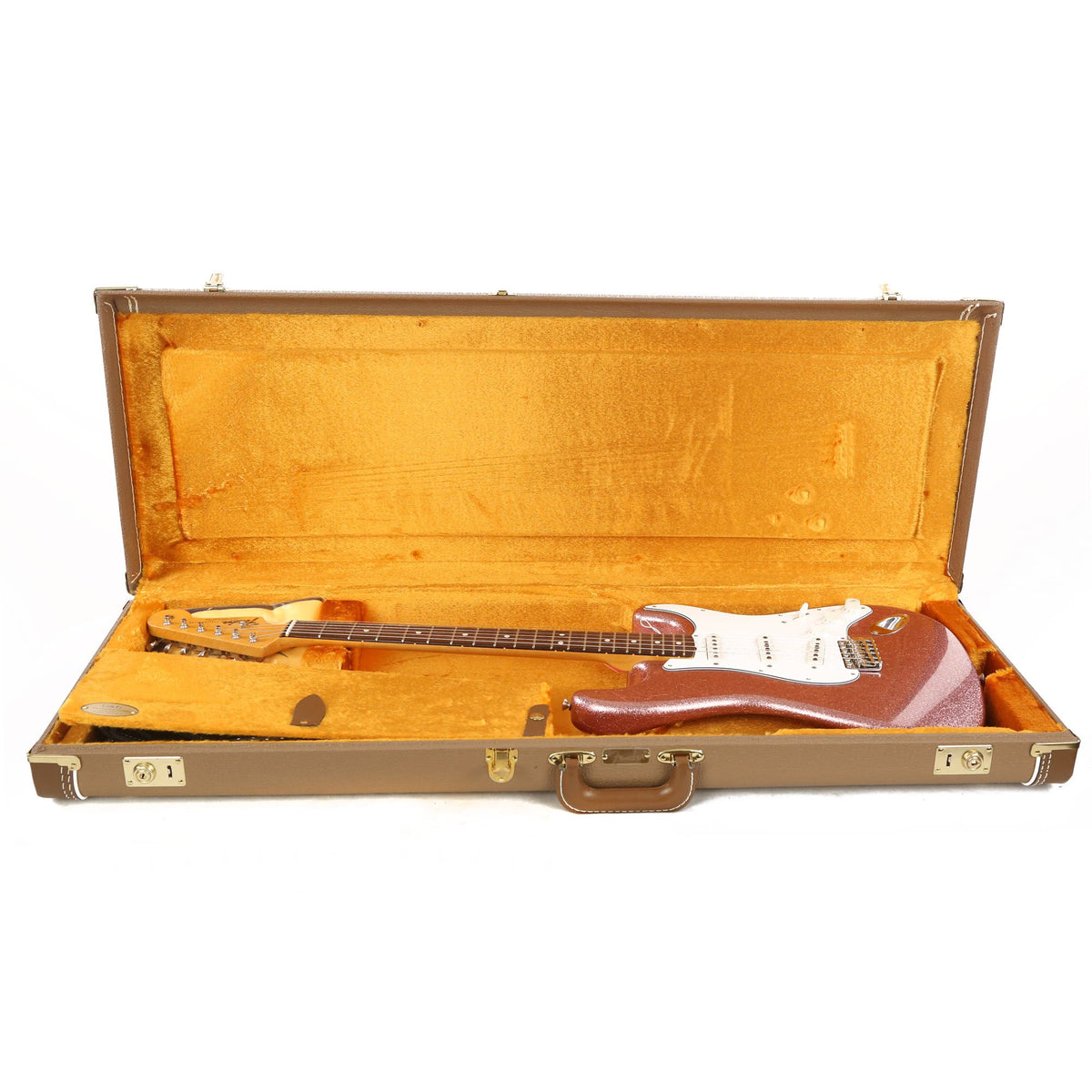 Fender Custom Shop L-Series '64 Stratocaster Closet Classic Burgundy Mist Sparkle — 9