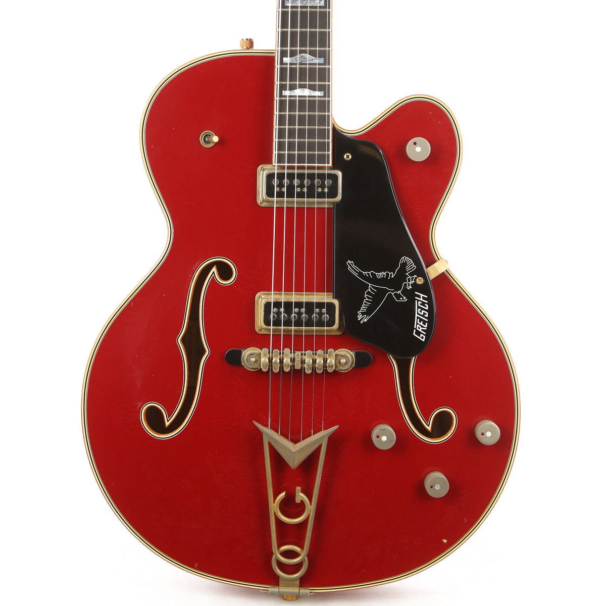 Gretsch Custom Shop Falcon Masterbuilt Stephen Stern Relic Firebird Red — 1