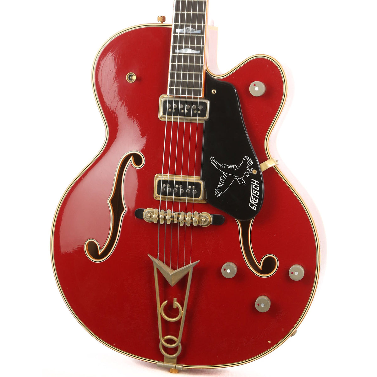 Gretsch Custom Shop Falcon Masterbuilt Stephen Stern Relic Firebird Red — 6