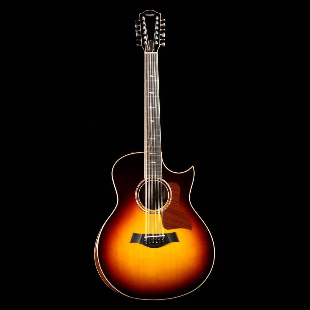 Taylor 856ce-SB DLX 12-String Grand Symphony Acoustic-Electric Tobacco Sunburst — 2
