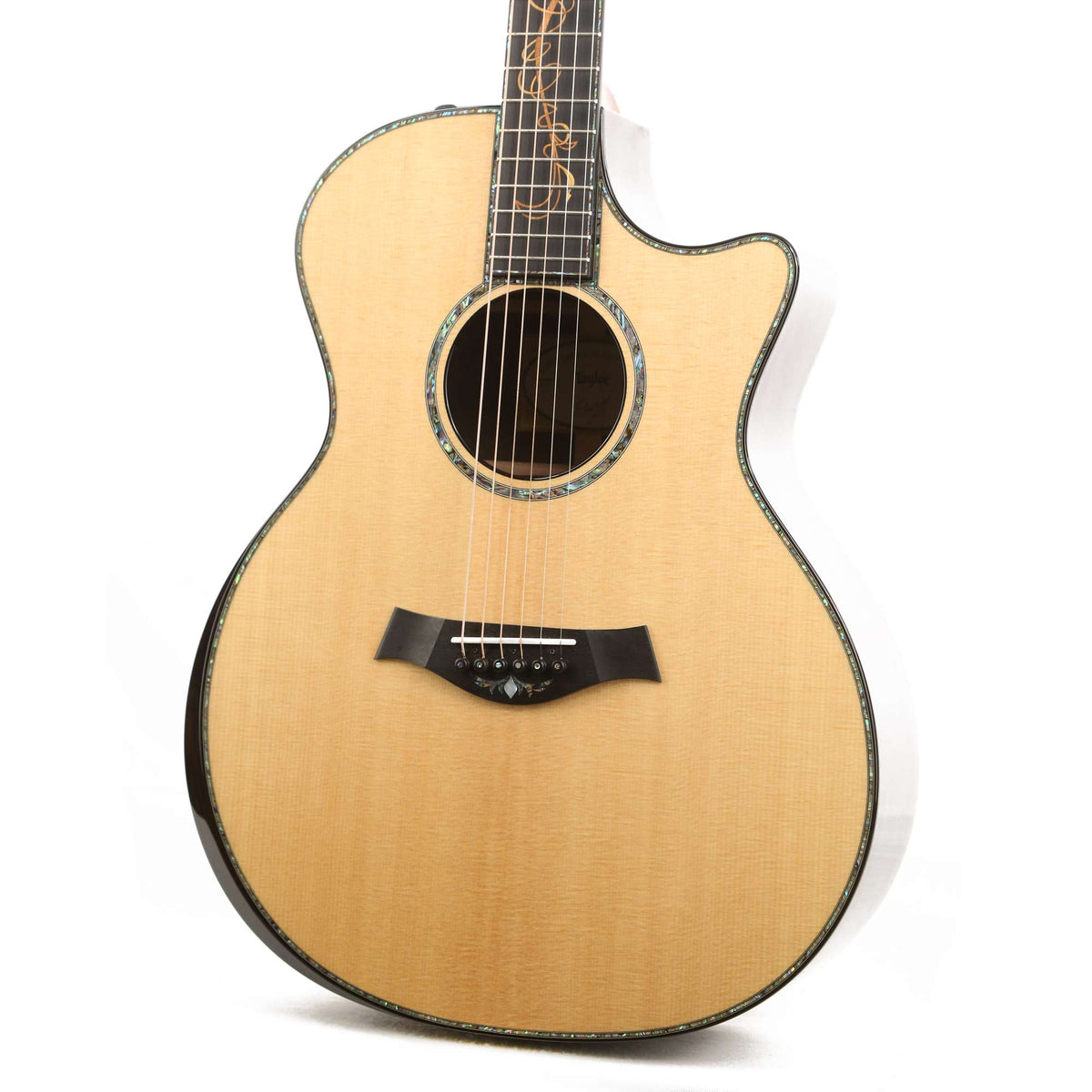 Taylor Custom Shop Grand Auditorium Milagro Brazilian Rosewood Acoustic-Electric Roadshow Exclusive — 7