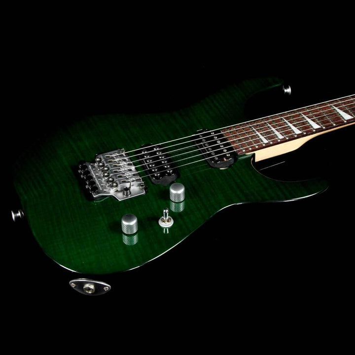 Jackson Dinky DR3 Reverse Headstock Transparent Green