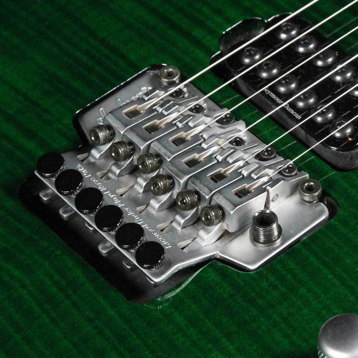 Jackson Dinky DR3 Reverse Headstock Transparent Green