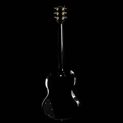 Gibson Custom Shop SG Custom Ebony | The Music Zoo