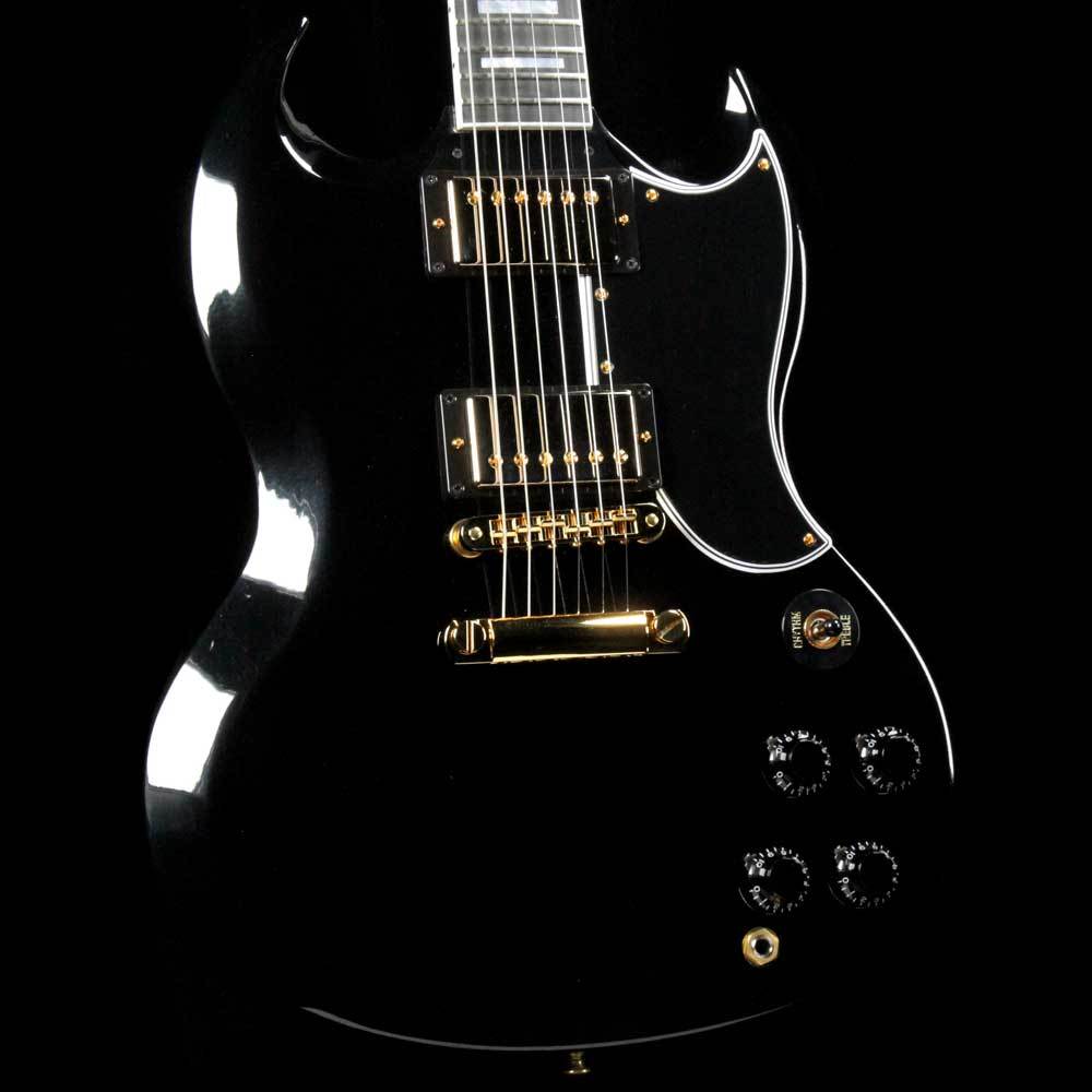 Gibson Custom Shop SG Custom Ebony — 1