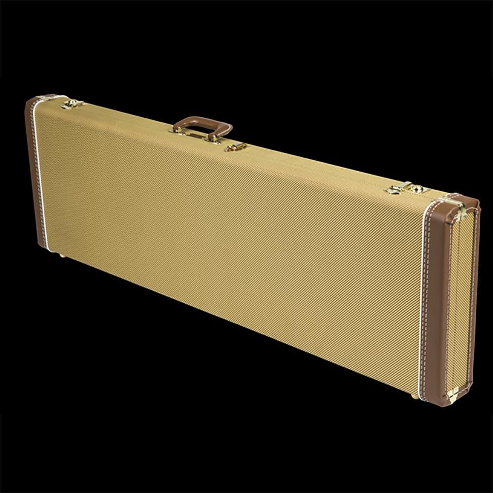 Fender G&G Deluxe Precision Bass Hardshell Case Tweed | The Music Zoo