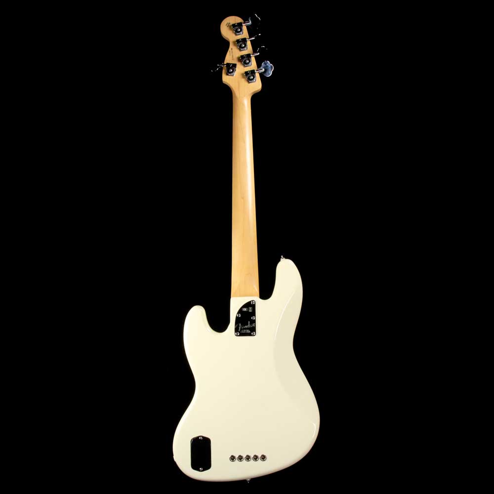 Fender American Deluxe V 5-String Jazz Bass Olympic White 2012 — 3