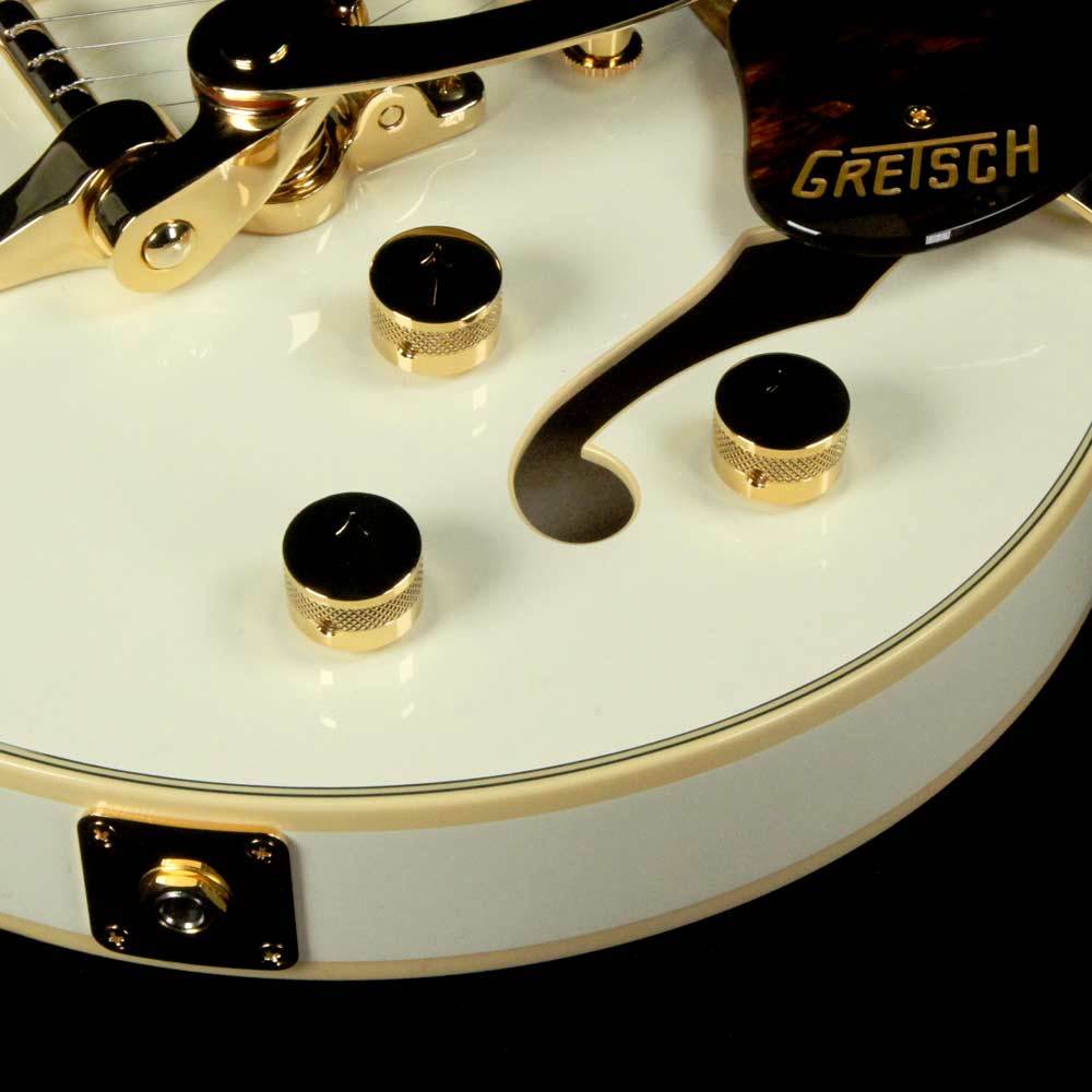 Gretsch G6659TG Players Edition Broadkaster Jr. Center Block Vintage White — 7
