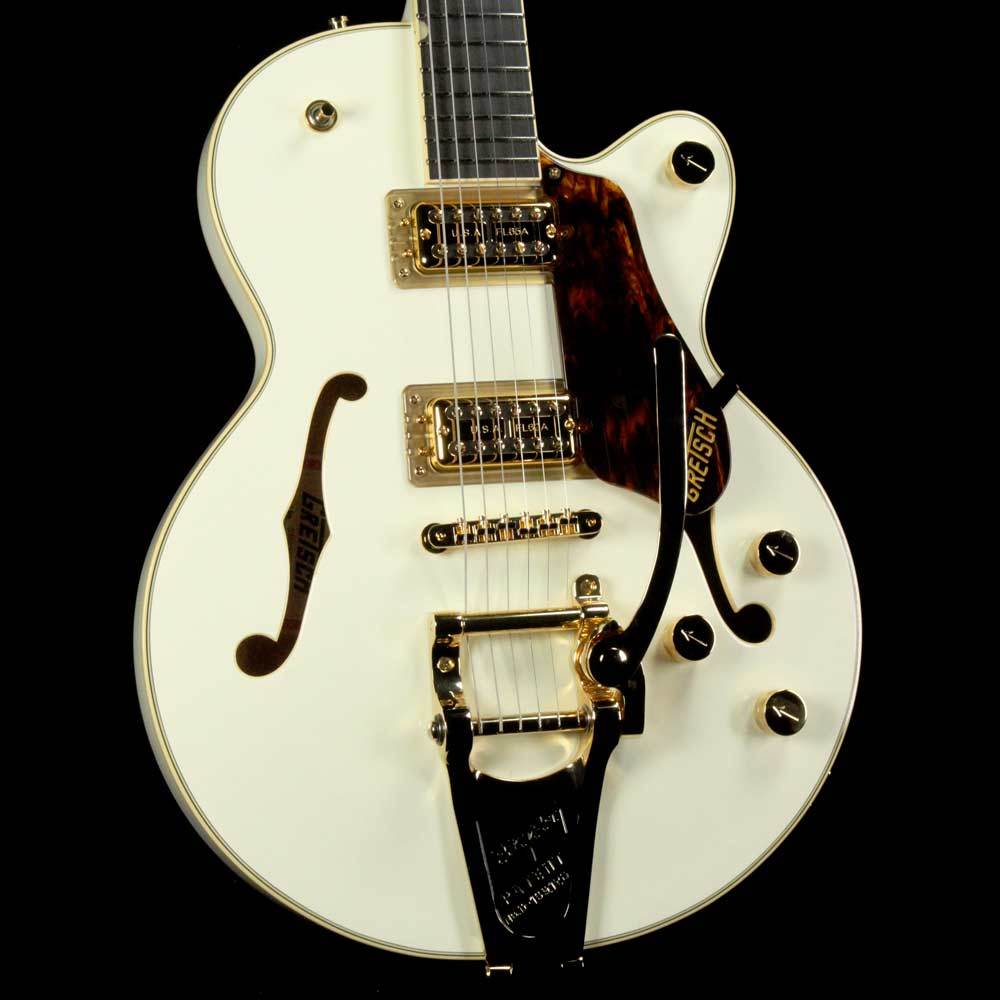 Gretsch G6659TG Players Edition Broadkaster Jr. Center Block Vintage White — 1