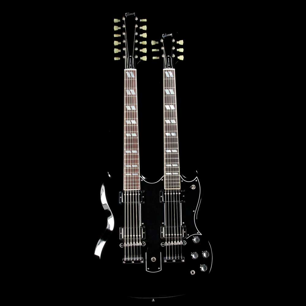 Gibson Custom Shop Benchmark Collection Mid '60s EDS-1275 Double Neck Ebony 2014 — 2
