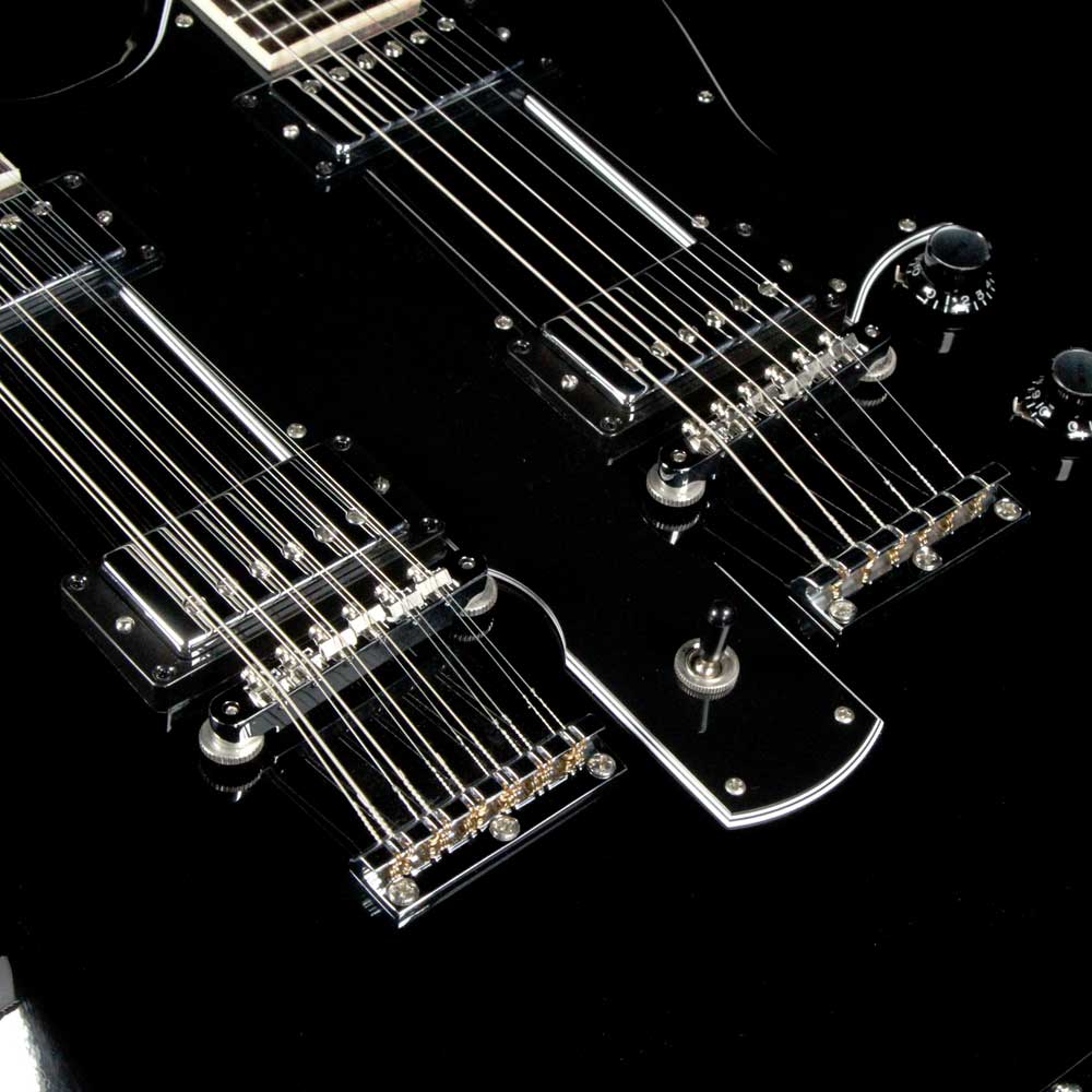 Gibson Custom Shop Benchmark Collection Mid '60s EDS-1275 Double Neck Ebony 2014 — 6