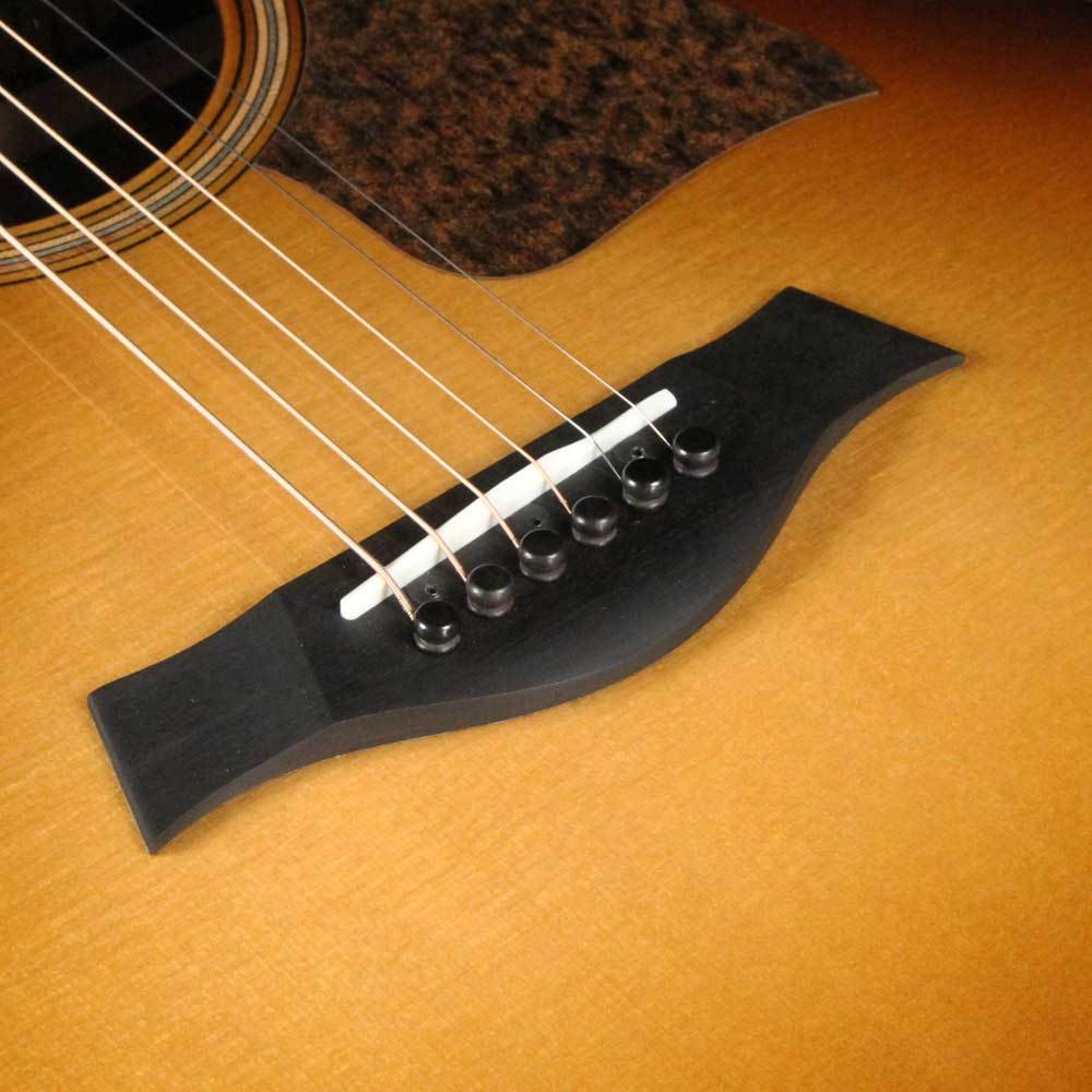 Taylor 712ce 12-Fret Grand Concert Acoustic-Electric Western Sunburst — 6