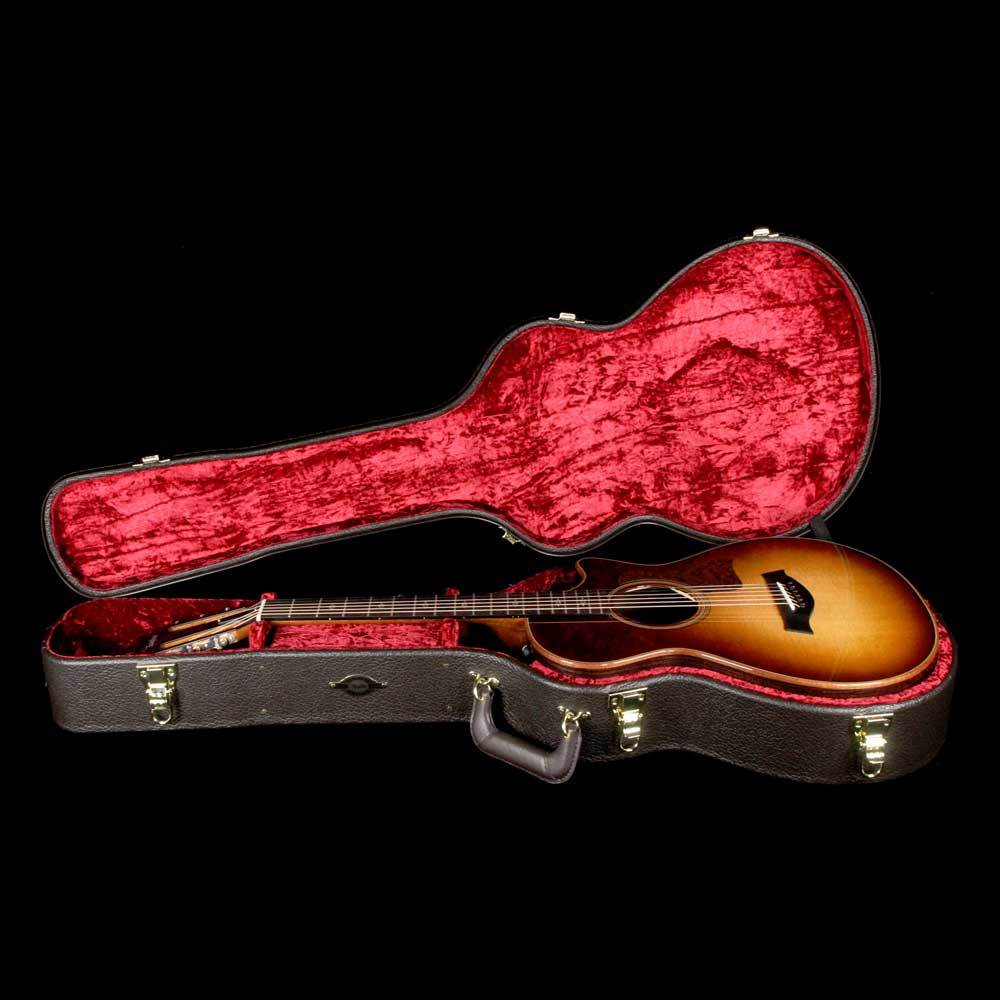 Taylor 712ce 12-Fret Grand Concert Acoustic-Electric Western Sunburst — 9
