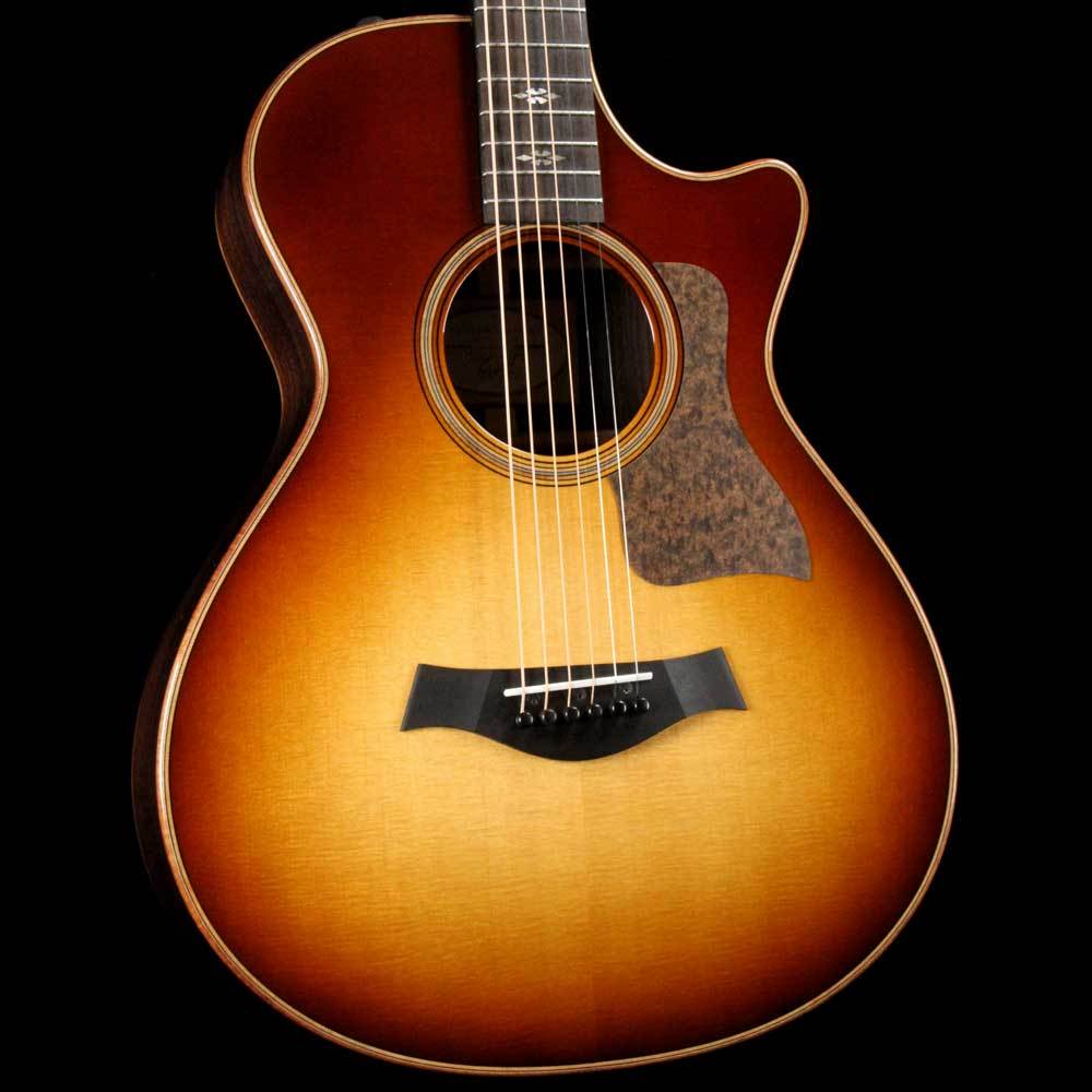 Taylor 712ce 12-Fret Grand Concert Acoustic-Electric Western Sunburst — 1