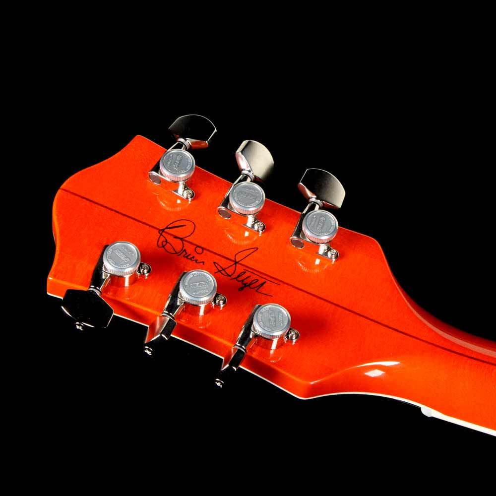 Gretsch G6120SSU-OFLM Brian Setzer Nashville Tiger Flame Maple — 5