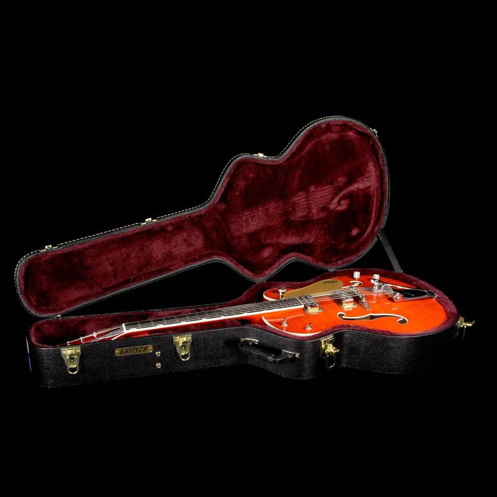 Gretsch G6120SSU-OFLM Brian Setzer Nashville Tiger Flame Maple — 11