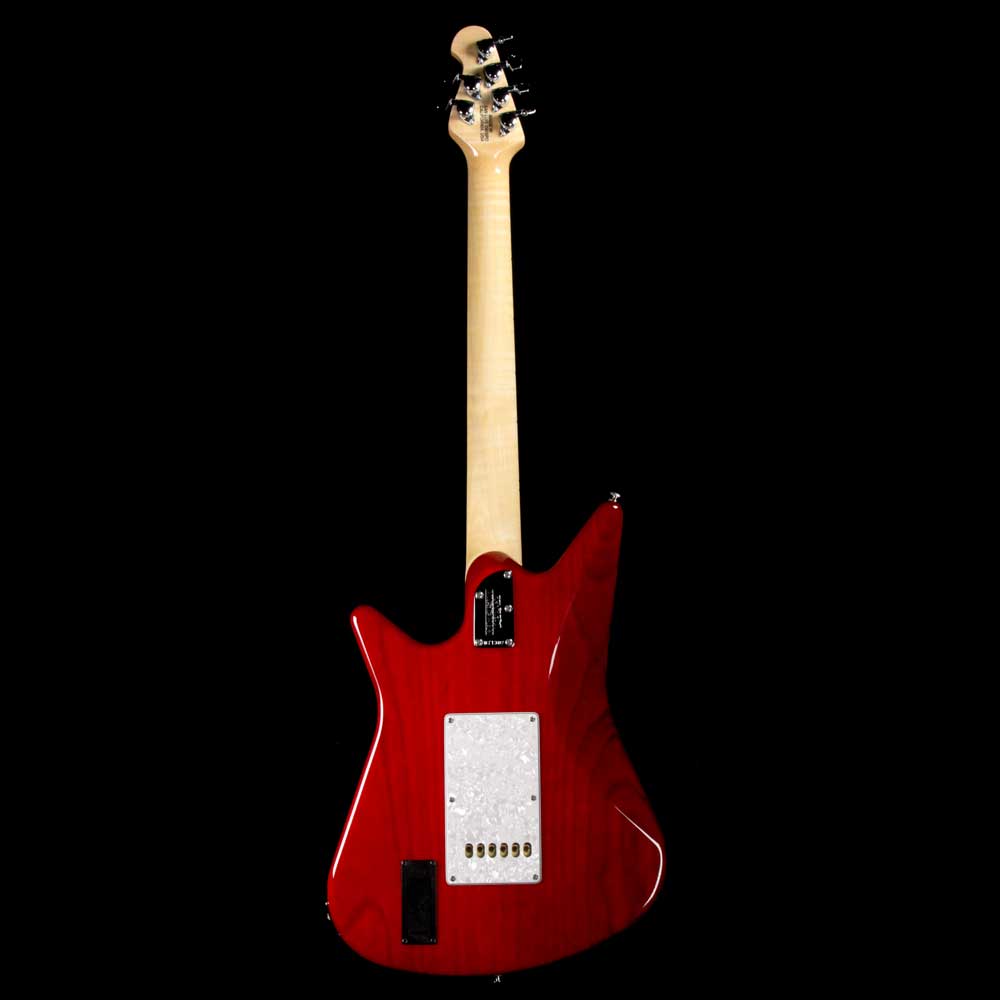 Ernie Ball Music Man Albert Lee Transparent Red — 3